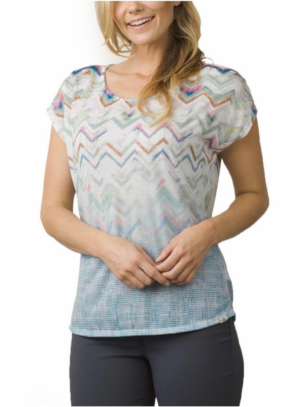 prAna Harlene Top Sweetwater Green